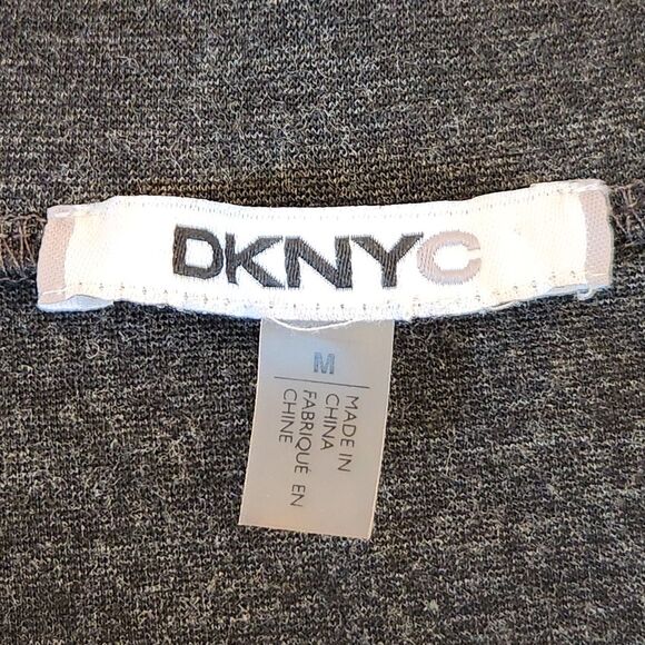 Dkny Mini Skirt Women M Gray Y2k Style Pleated Pull Up Knit Preppy Stretch Bratz - Picture 3 of 6